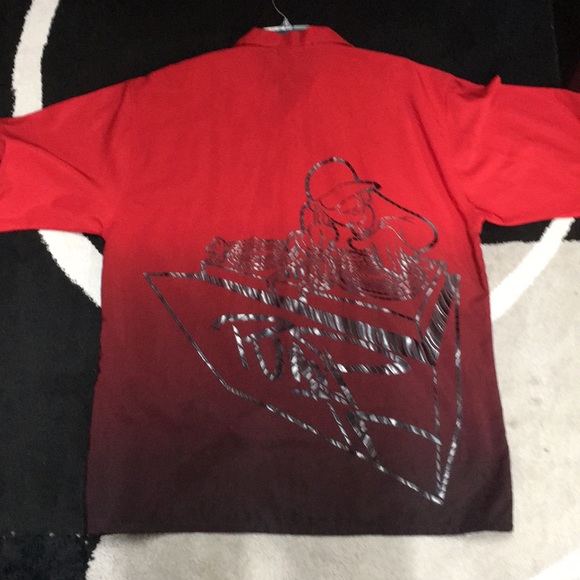 Buda Bean XL Red and Black Men’s shirt - Picture 4 of 5